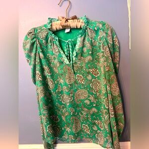 Cupcakes and cashmere blouse XS